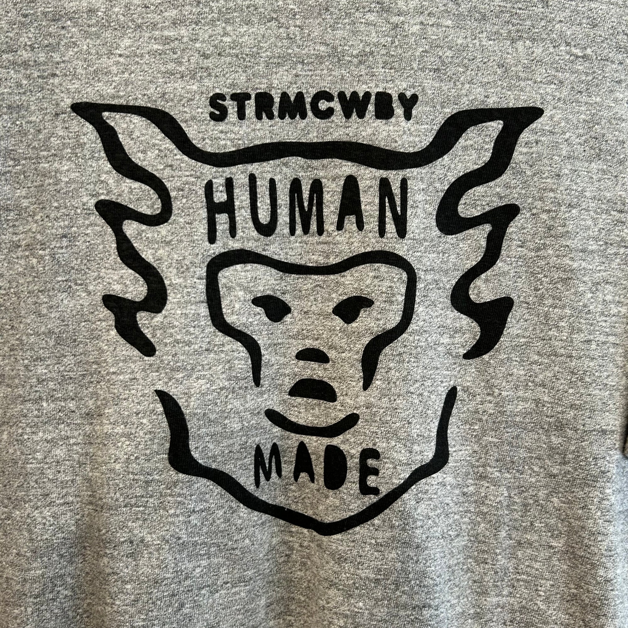 HUMAN MADE STRMCWBY TEE ‘GRAY’