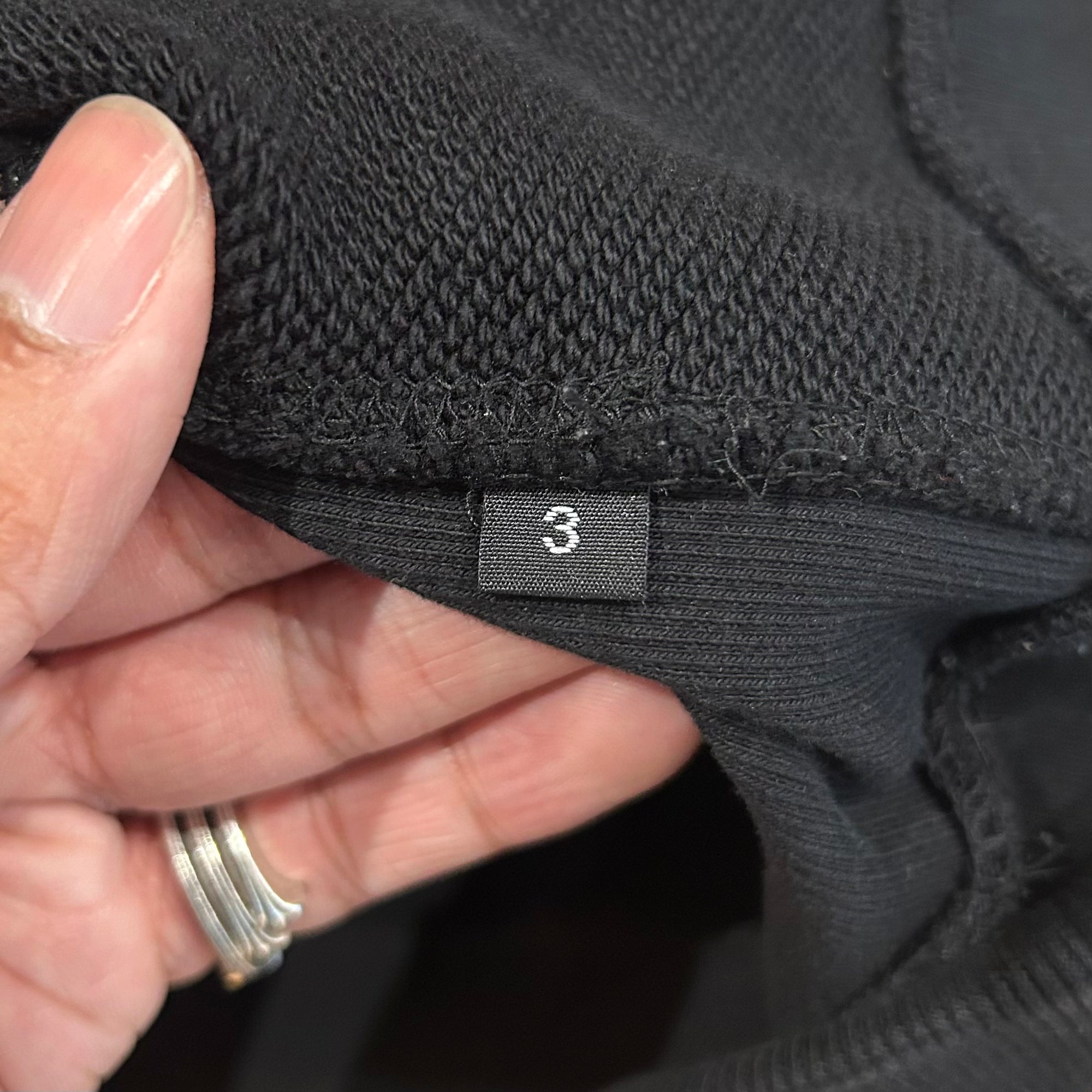 THUG CLUB STUDDED PULLOVER HOODIE ‘BLACK’