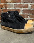 RICK OWENS MAINLINE BLISTERED LEATHER ISLAND DUNKS ‘BLACK’