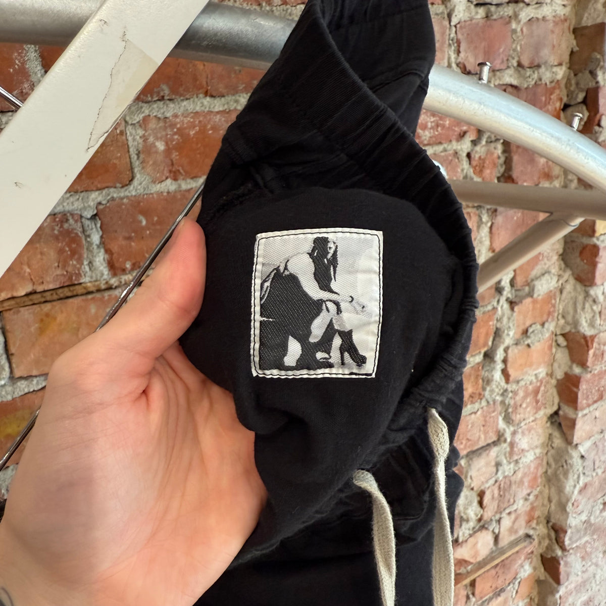 RICK OWENS SS23 EDFU BERLIN SWEATPANTS ‘BLACK’