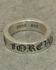 CHROME HEARTS 6MM FOREVER SPACER ‘SILVER’