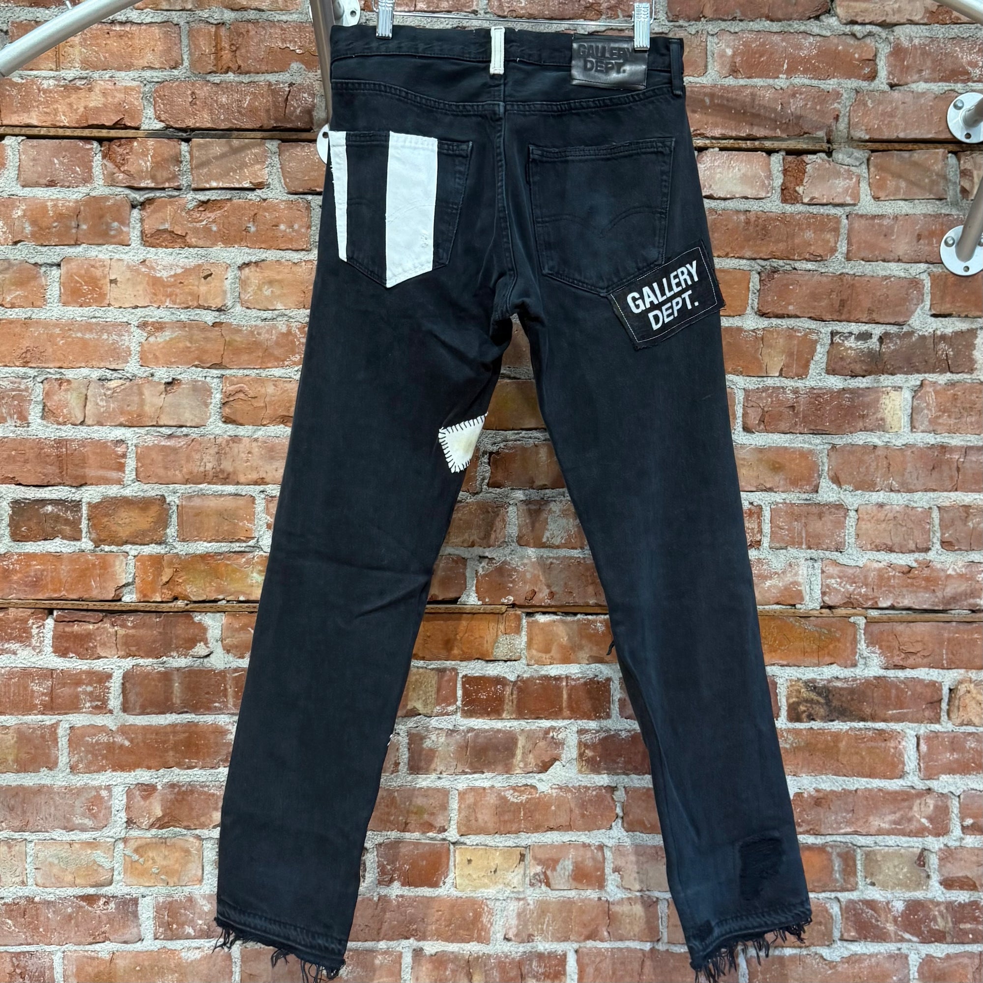 GALLERY DEPT. SCAB F*CK FACE DENIM ‘BLACK’