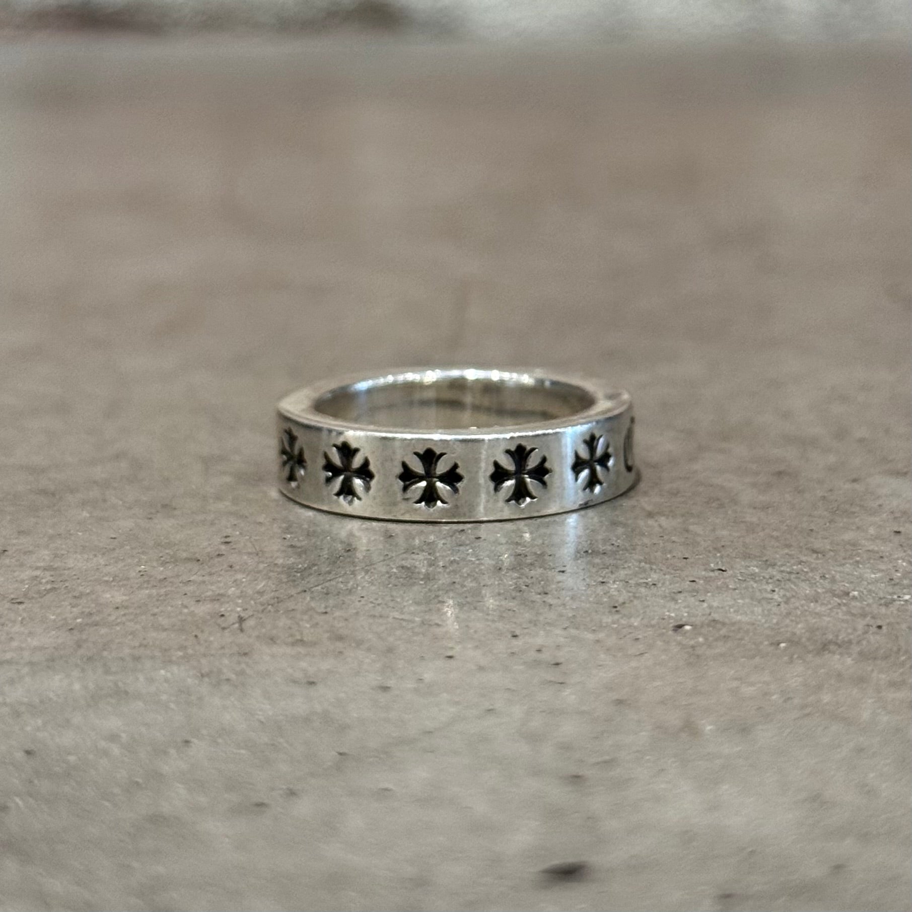 CHROME HEARTS FOREVER 6MM SPACER RING ‘SILVER’