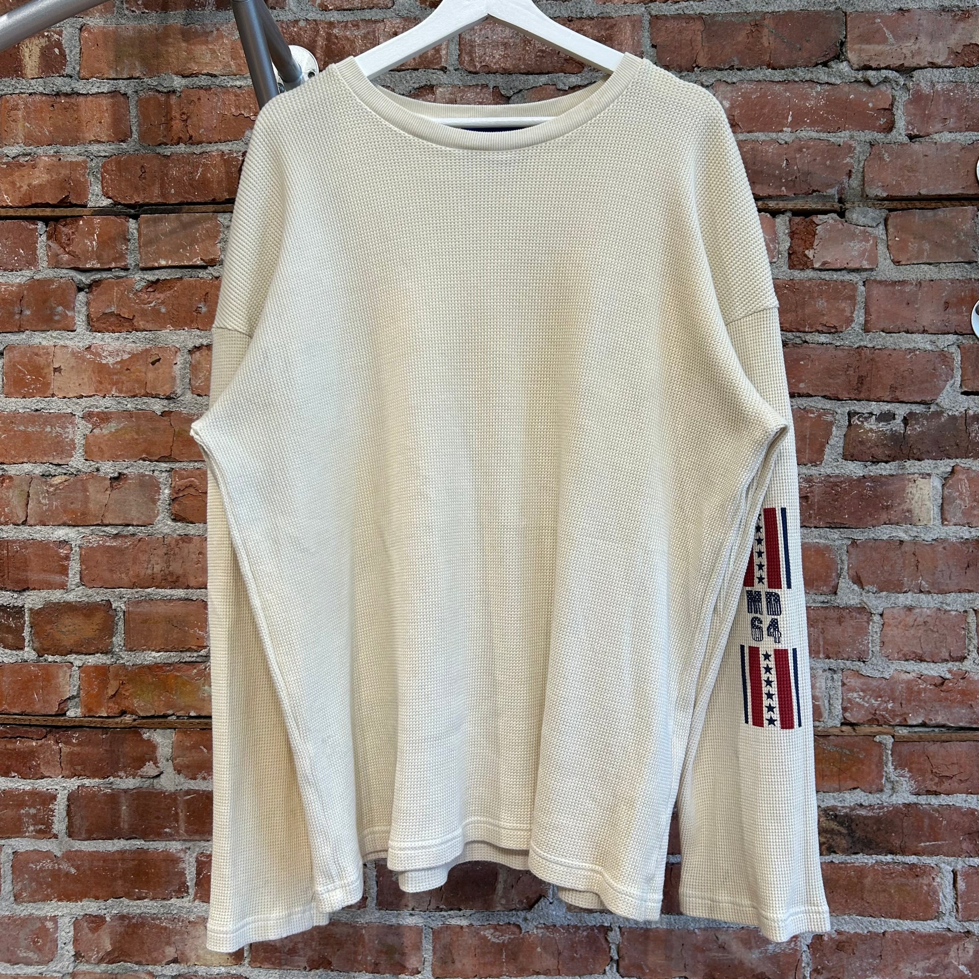 MARKING DISTANCE MURICA THERMAL LONGSLEEVE ‘CREAM’