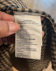 OUR LEGACY OVERSIZED CHECK FLANNEL ‘BROWN’