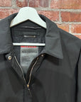PRADA NYLON LINEA ROSA WEATHERPROOF TRENCH JACKET ‘BLACK’
