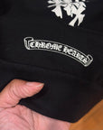 CHROME HEARTS CROSS SPINE PULLOVER HOODIE ‘BLACK’