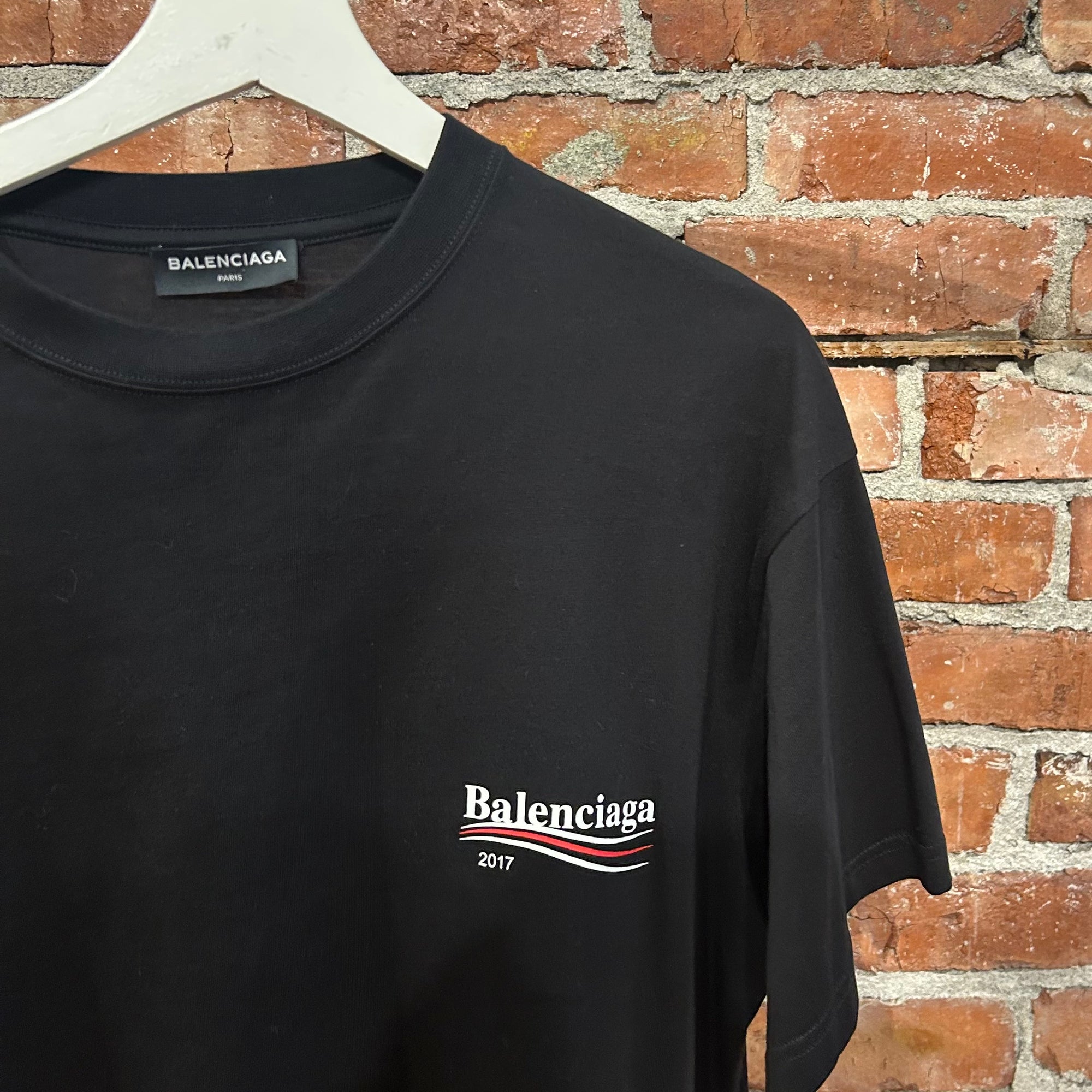 BALENCIAGA SS17 CAMPAIGN TEE ‘BLACK’