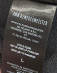ANN DEMEULEMEESTER PATCHWORK VINTAGE HOODIE ‘VINTAGE BLACK’