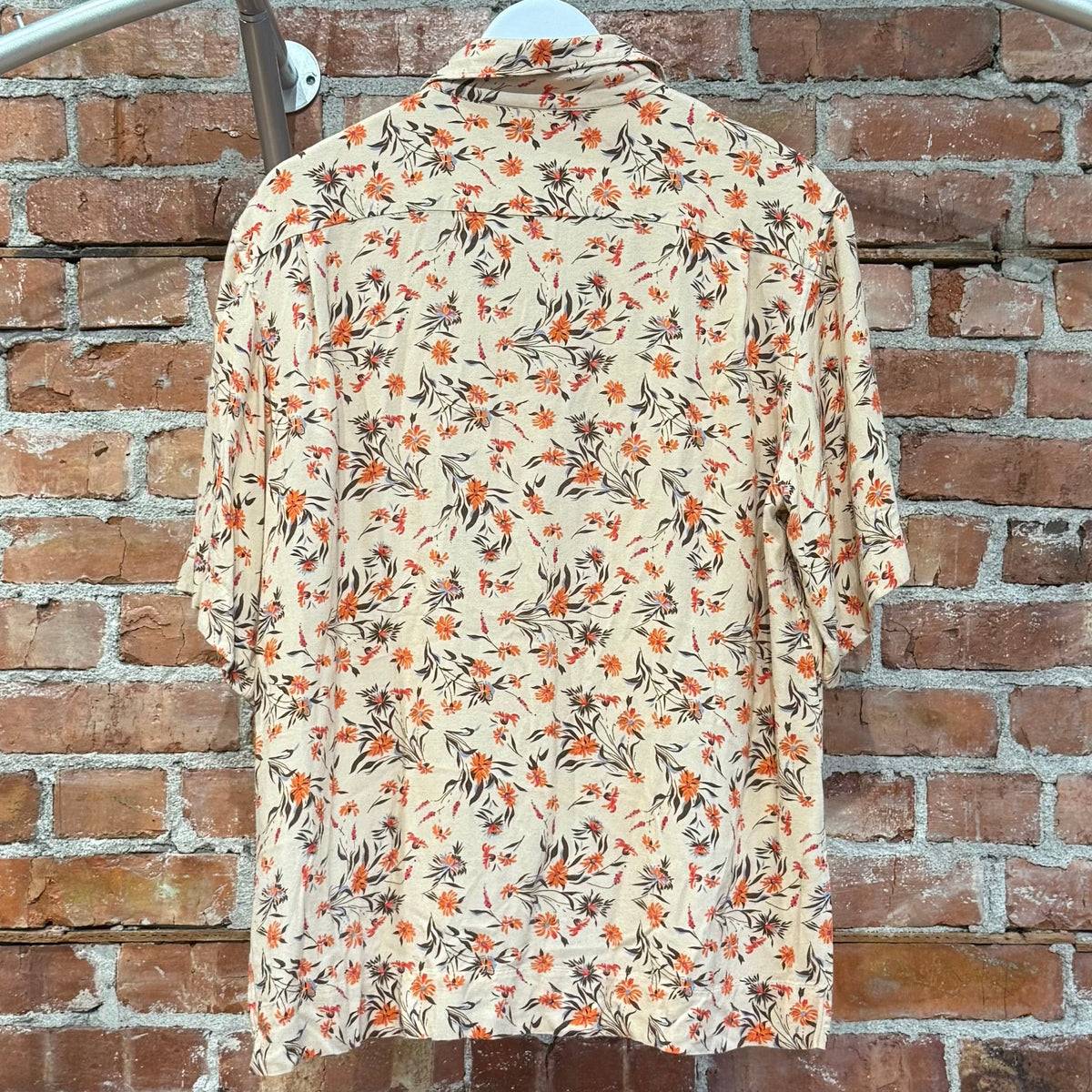 ACNE STUDIO SIMON CAMP COLLAR FLORAL SHIRT ‘MULTI’