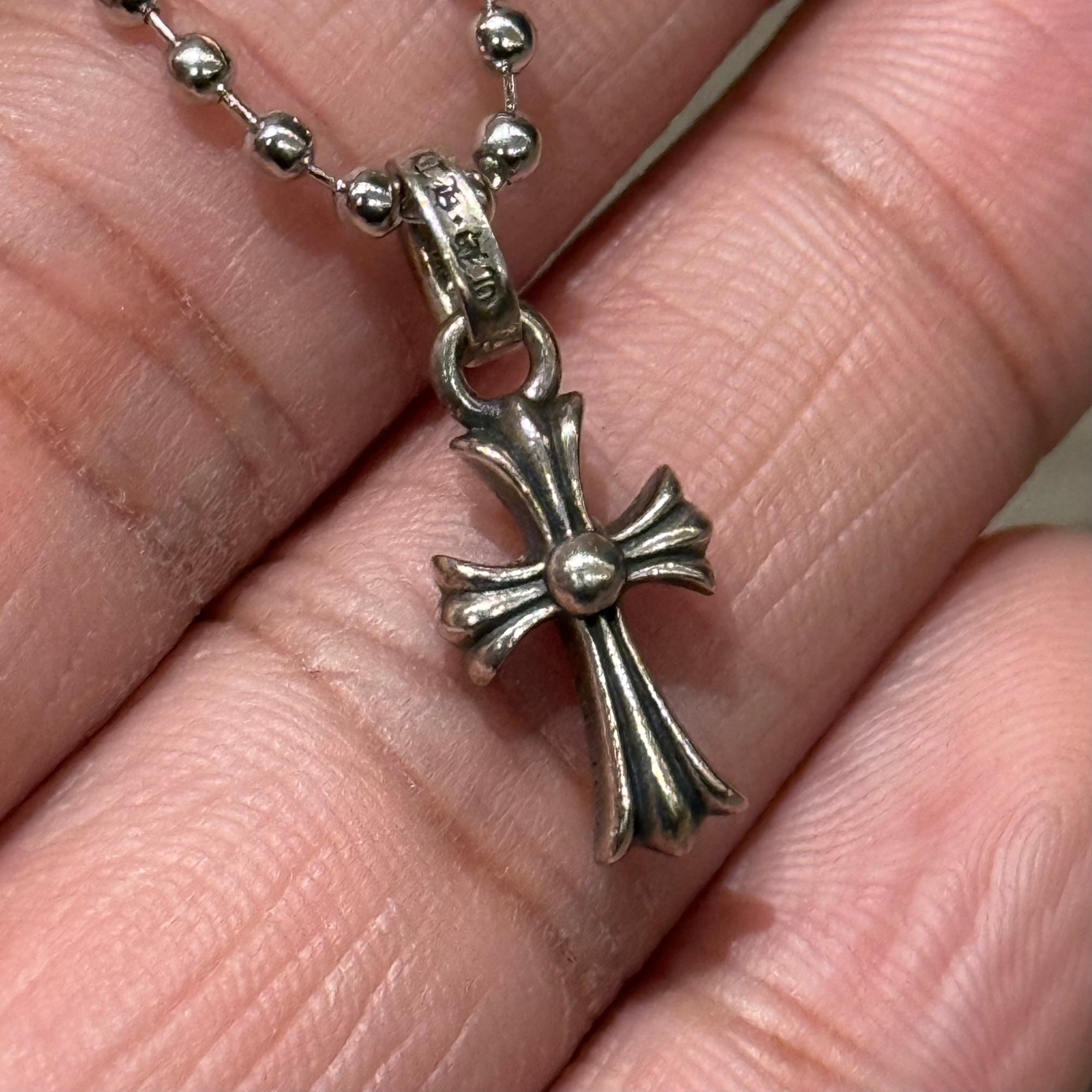 CHROME HEARTS BABY FAT NECKLACE ‘SILVER’