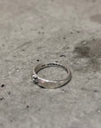 CHROME HEARTS PYRAMID PLUS BUBBLEGUM RING  ‘SILVER’