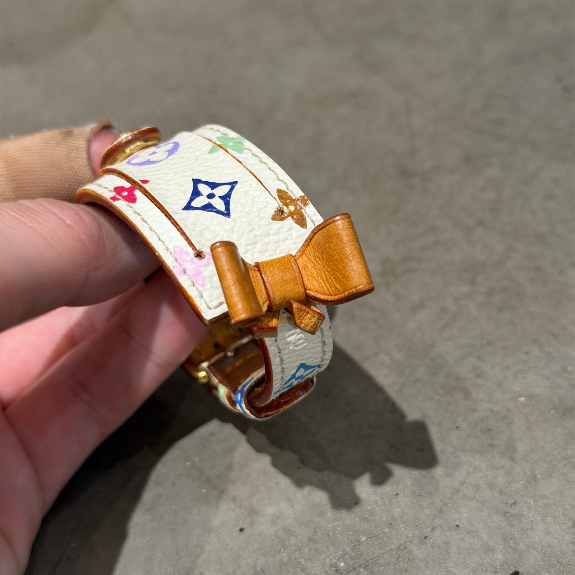 LOUIS VUITTON X MURAKAMI MONOGRAM ID BRACELET ‘WHITE’