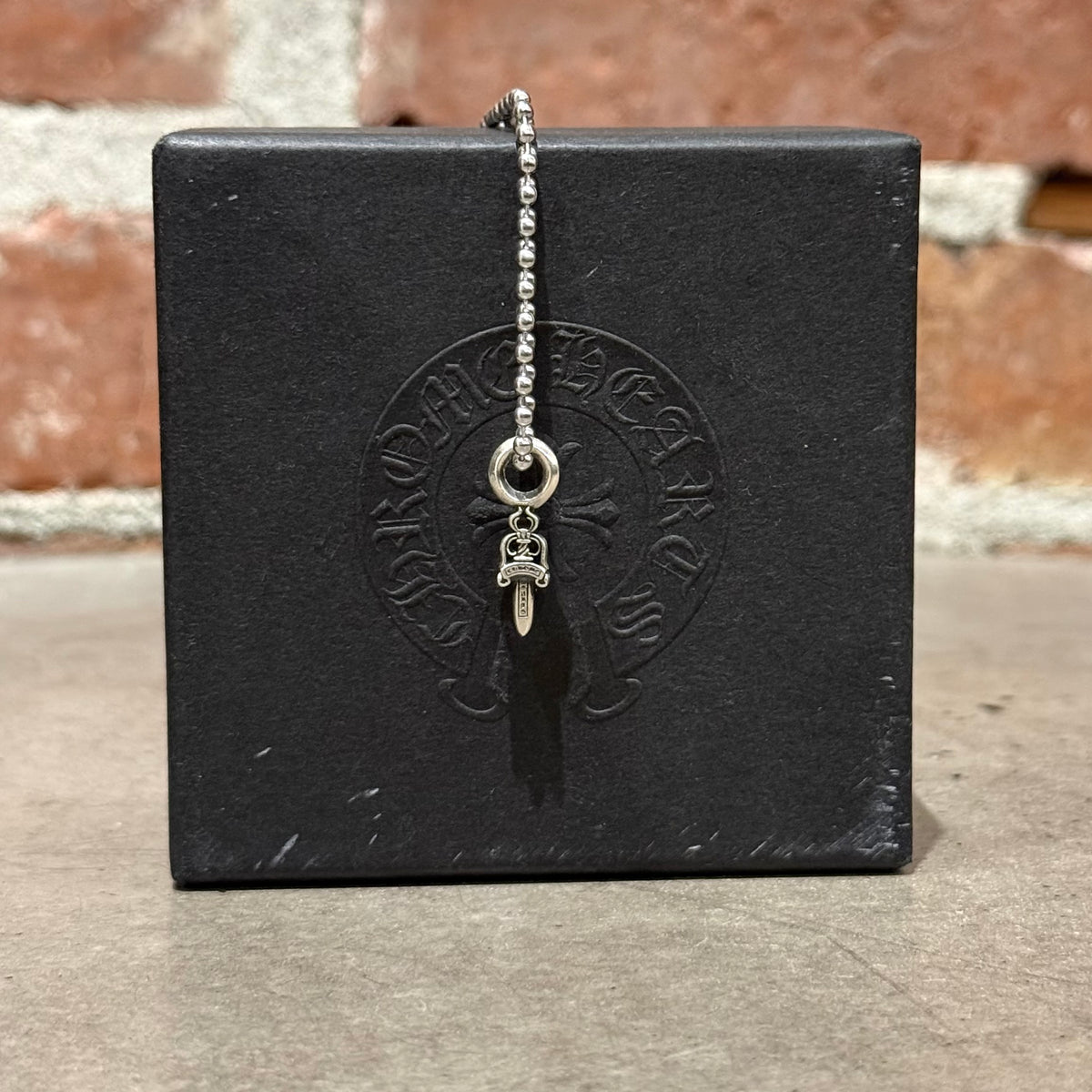CHROME HEARTS DAGGER CHARM NECKLACE ‘SILVER’