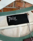 PALY HOLLYWOOD SS26 BACK TO LIFE RINGER TEE ‘CREAM’