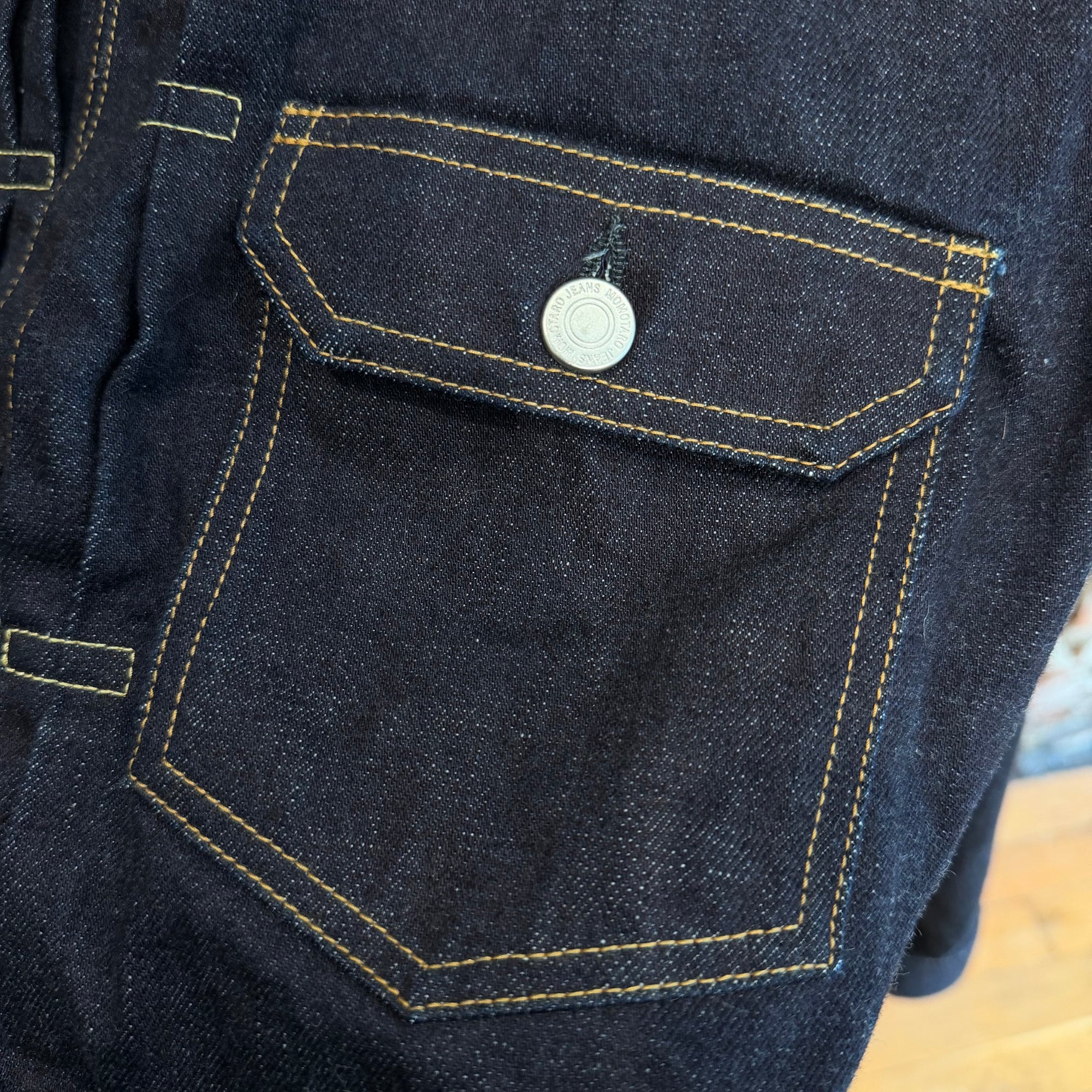 MOMOTARO LOT 003 TYPE-2 DENIM JACKET 'RAW INDIGO'