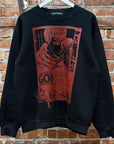 ROUGH SIMMONS BERSERK CREWNECK ‘BLACK/RED’