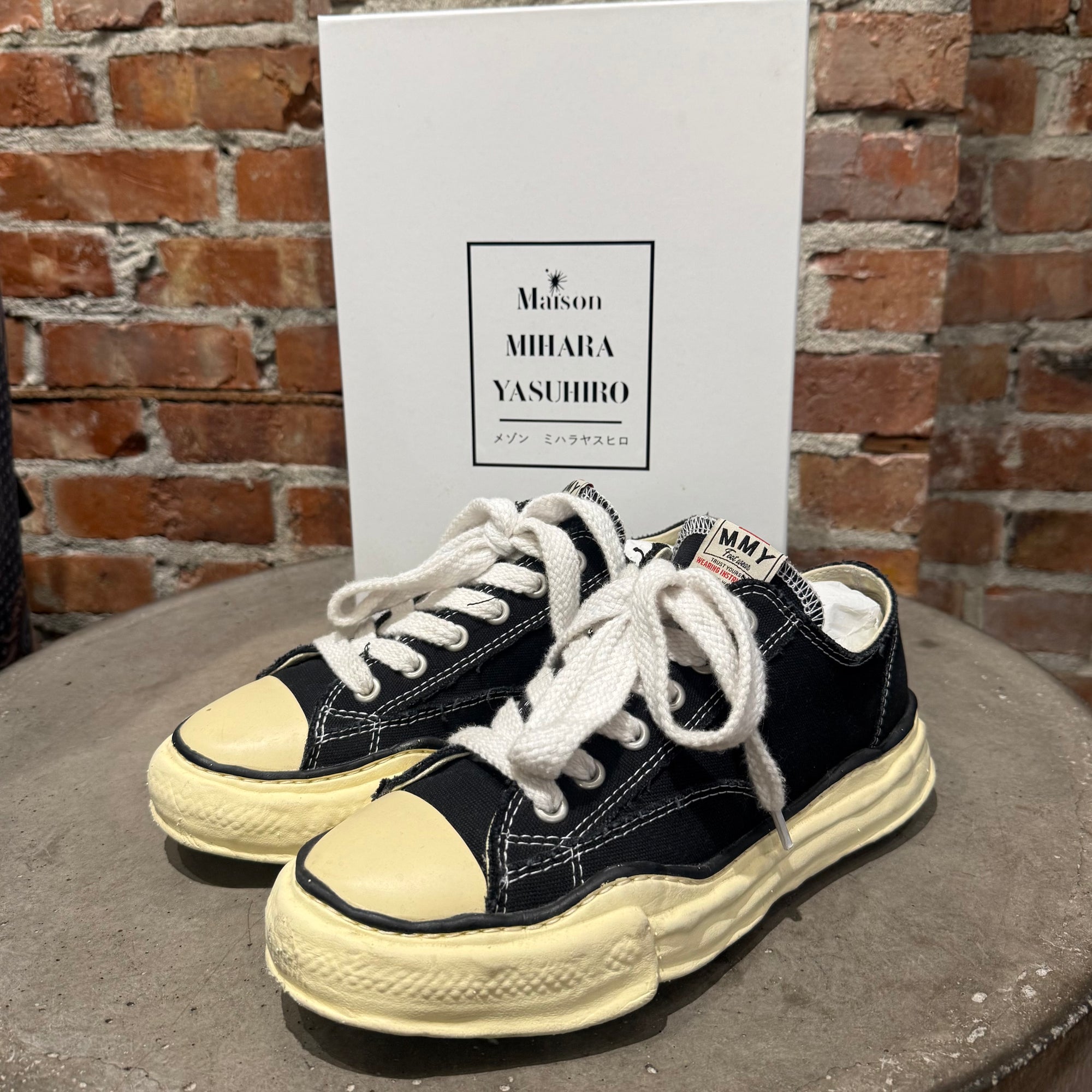 MAISON MIHARA YASUHIRO PETERSON SNEAKERS ‘BLACK’