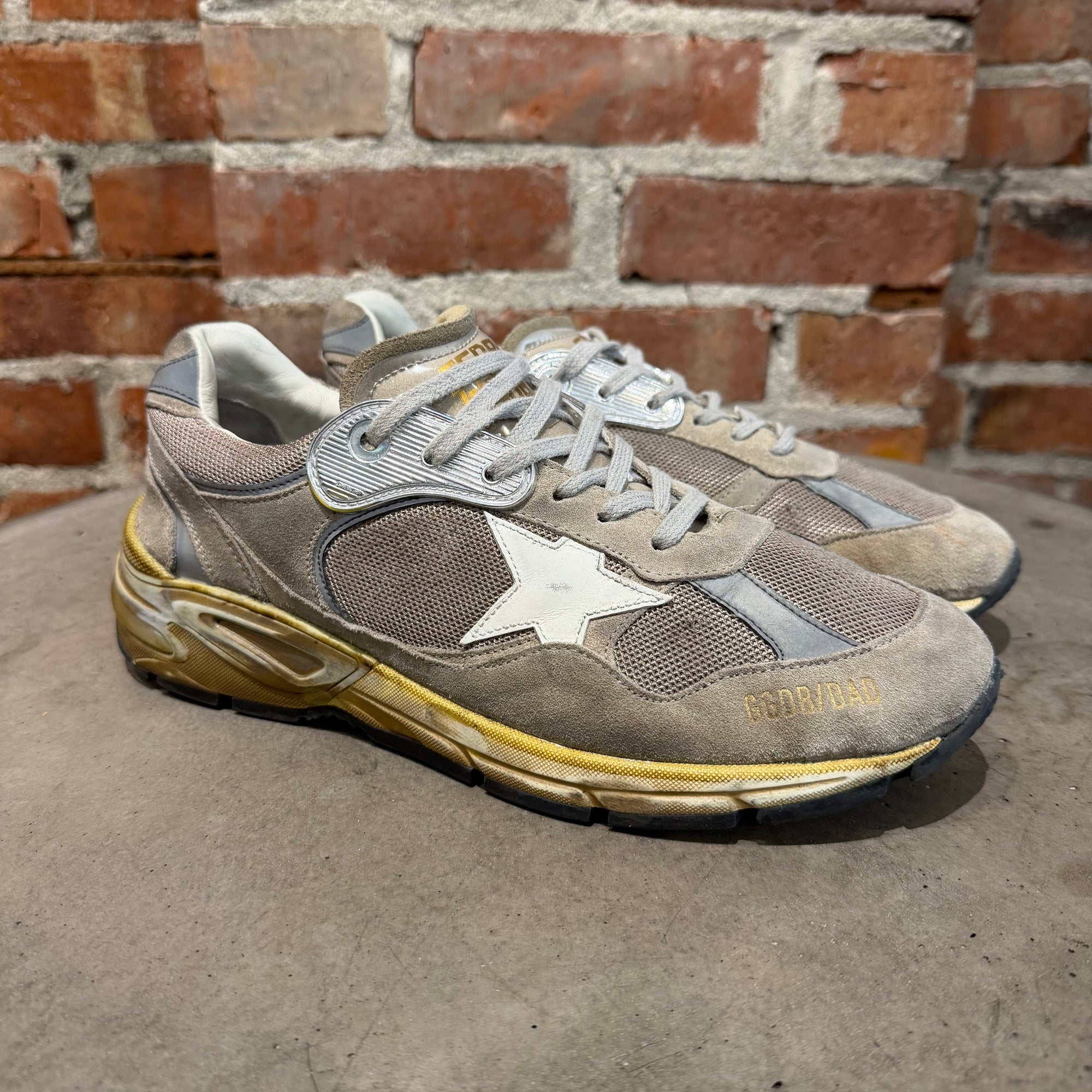 GOLDEN GOOSE DELUXE DAD-STAR SNEAKERS ‘GRAY’