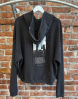 ENFANTS RICHES DEPRIMES SS25 ARTIST DEFENDS ASSEMBLAGE HOODIE ‘BLACK’