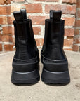 JILL SANDER BOSTON LEATHER VIBRAM BOOTS ‘BLACK’