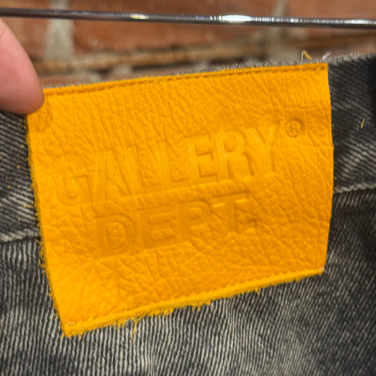 GALLERY DEPT. ZIP PAINTER DENIM ‘BLACK’