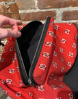 SAINT LAURENT SS15 PSYCH ROCK PAISLEY BACKPACK ‘RED’
