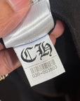 CHROME HEARTS THERMAL SCRIPT LOGO ZIP HOODIE ‘BLACK’