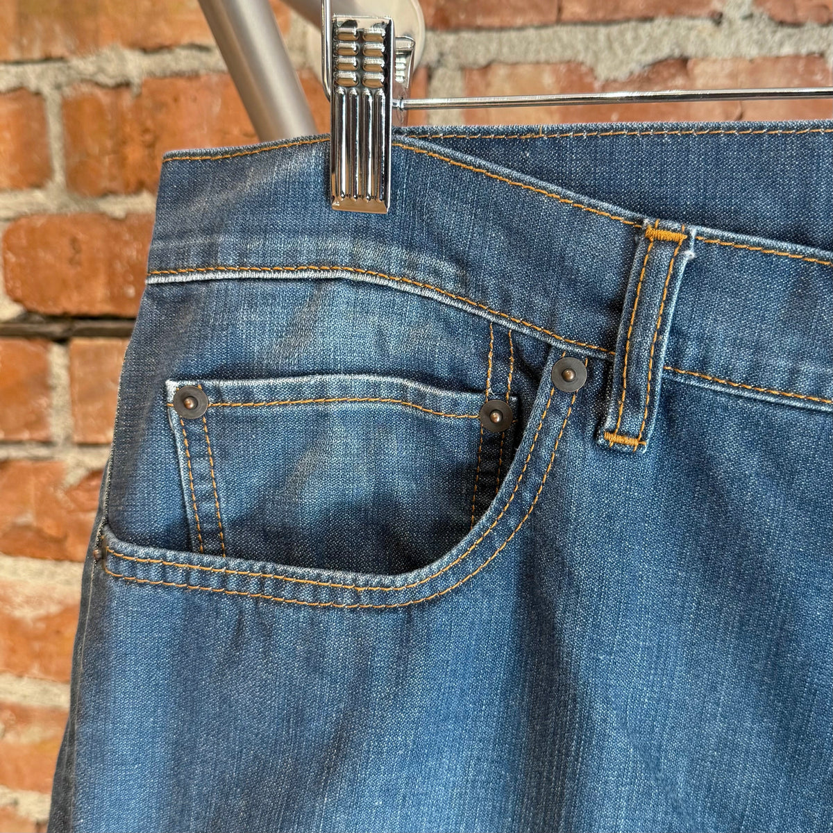 MARGIELA LINE 10 BAGGY COAL MINER DENIM ‘BLUE’