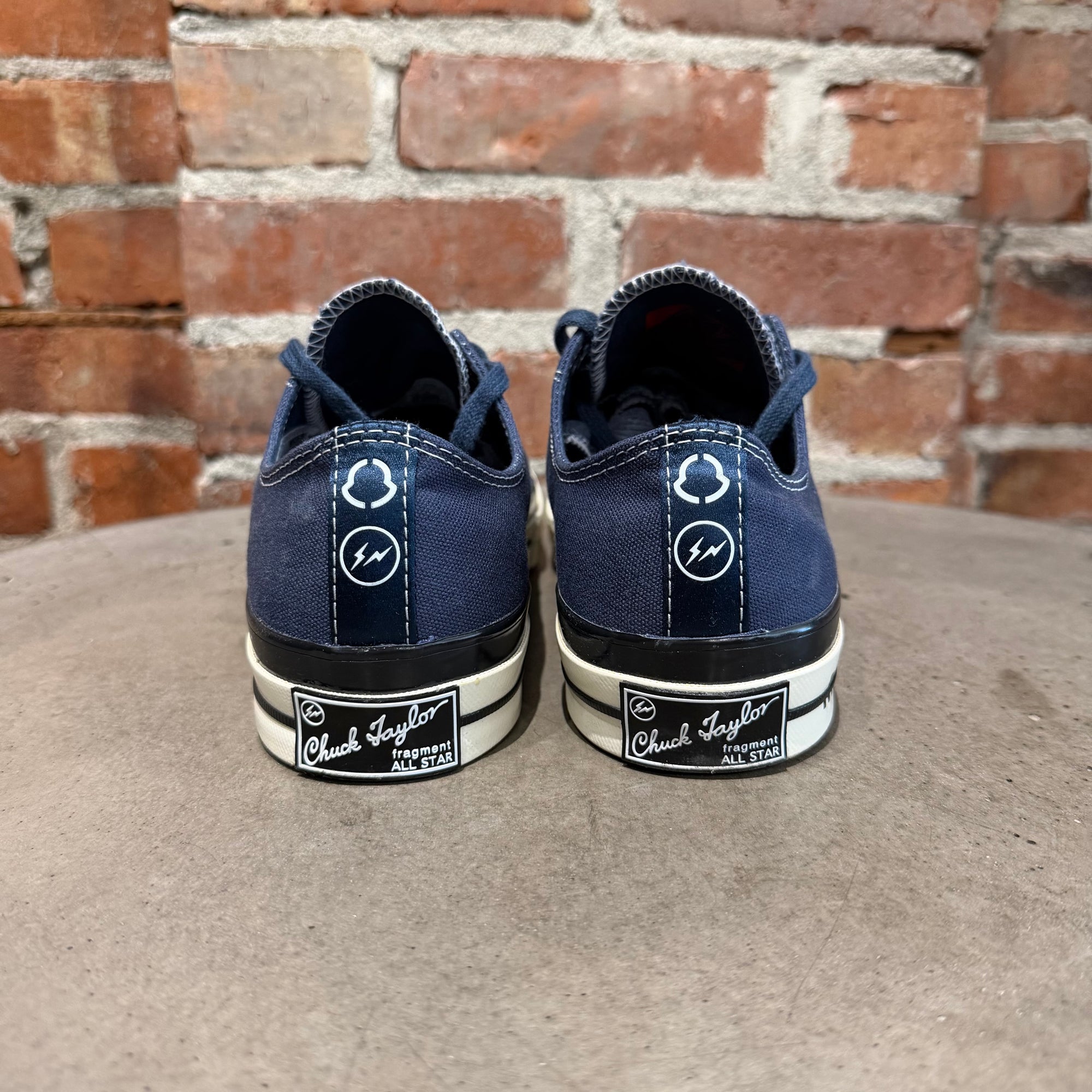 CONVERSE X MONCLER X FRAGMENT CONERSE LOW SNEAKERS ‘NAVY’