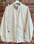 LORO PIANA 90S VINTAGE STORM SYSTEM HARRINGTON JACKET ‘CREAM’
