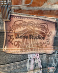 ACNE STUDIOS 1981M TROMPE L’OEIL CHAIN JEANS ‘MULTI’