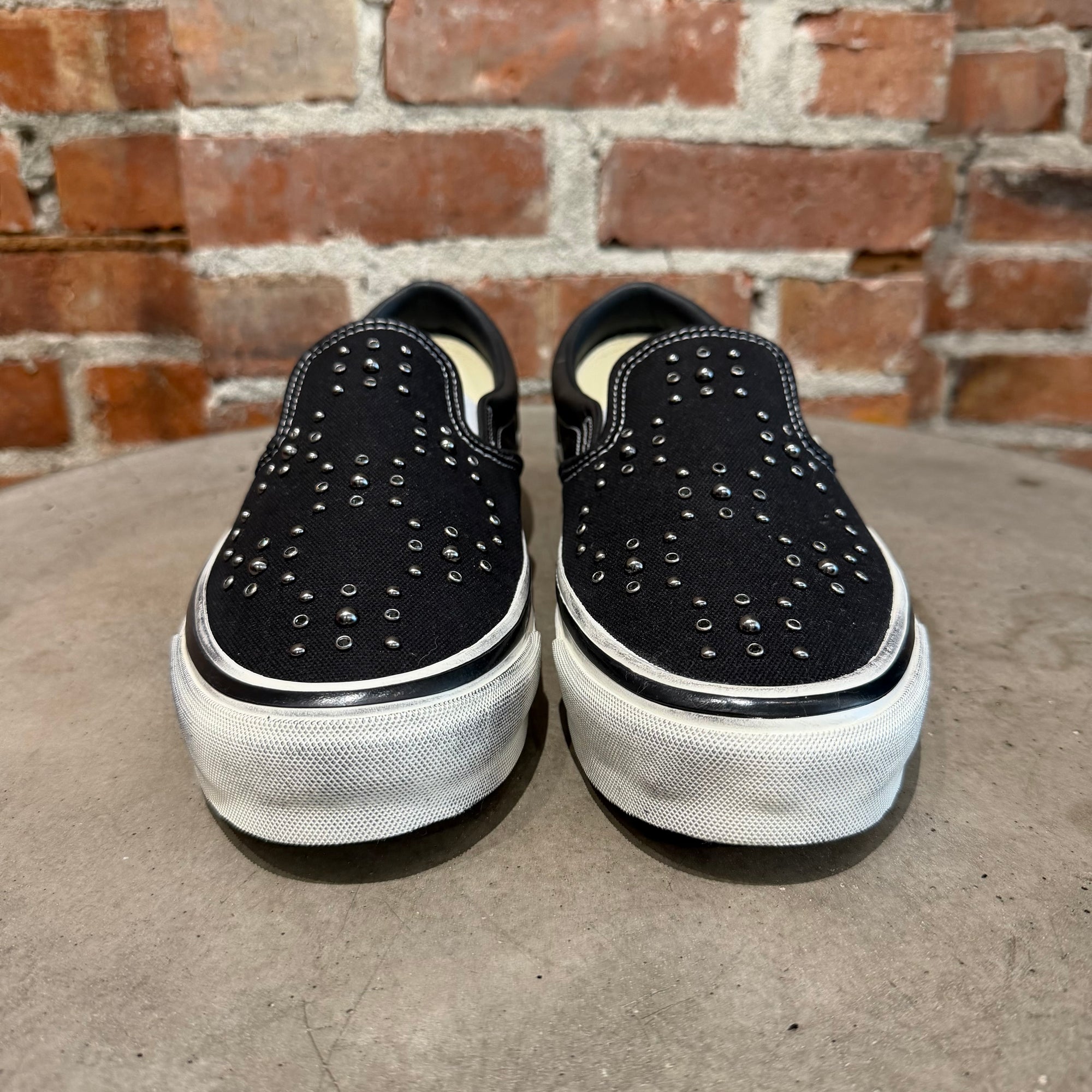VANS PREMIUM LX PEARLIZED SLIP ON SNEAKERS ‘BLACK’