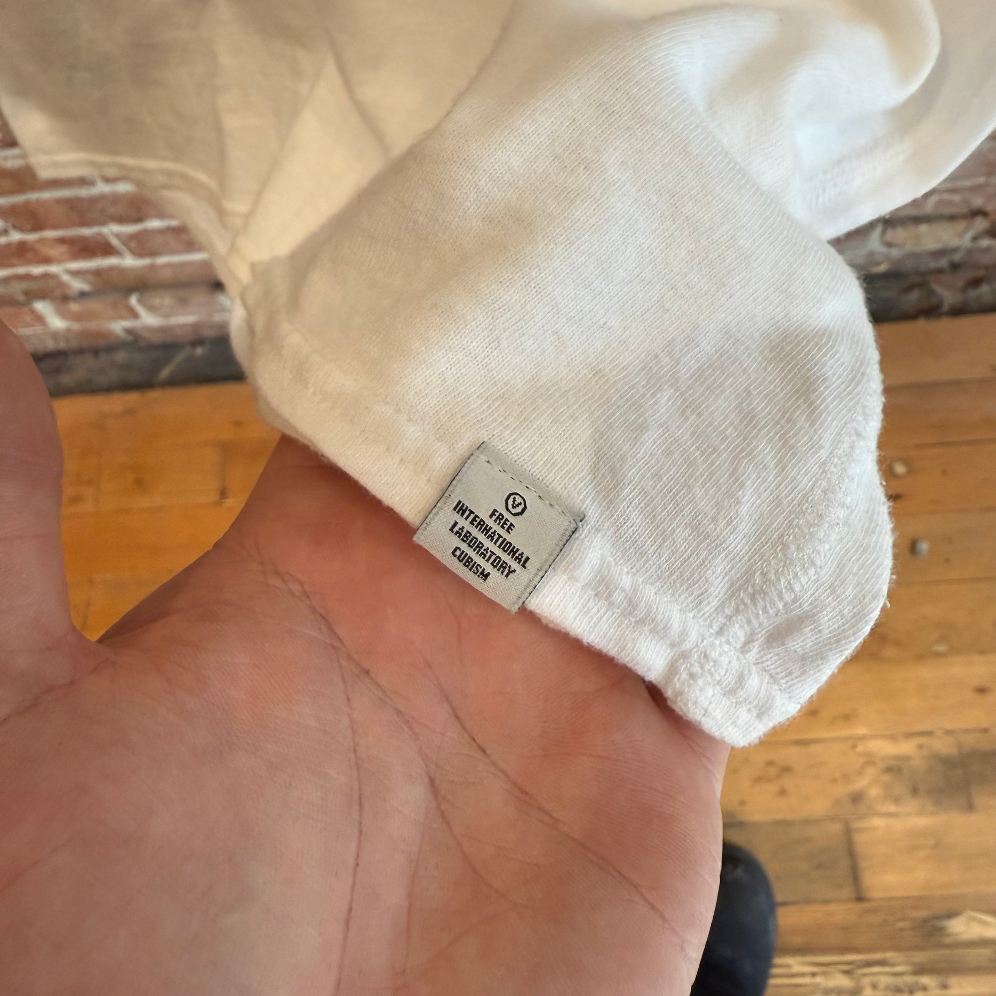 VISVIM HENLEY TEE ‘WHITE’