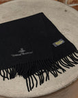 VIVIENNE WESTWOOD WOOL SCARF ‘BLACK’