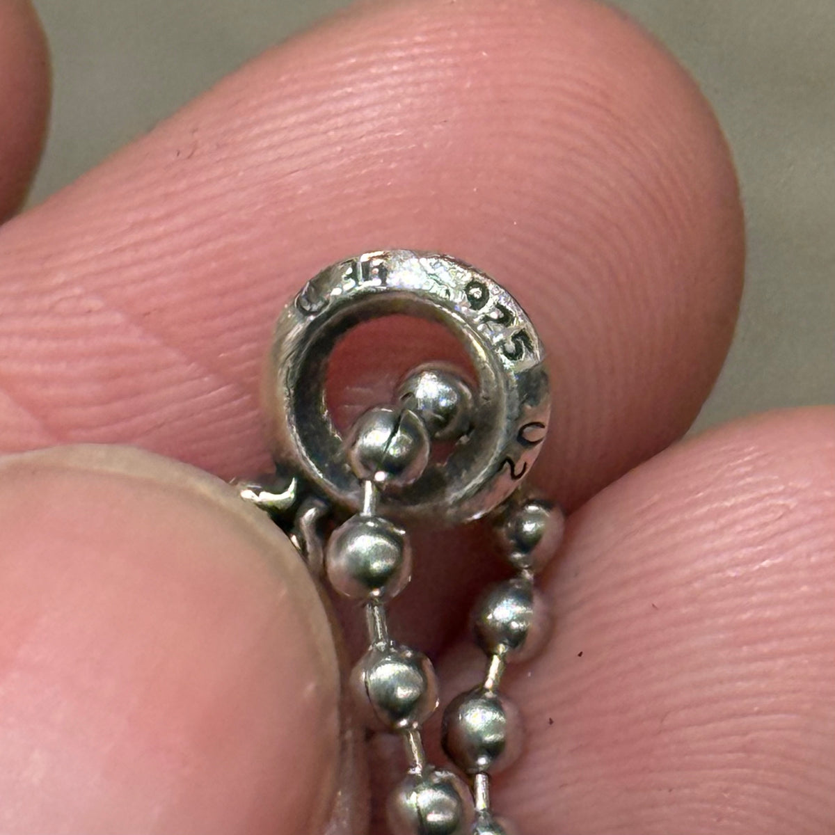 CHROME HEARTS DAGGER CHARM NECKLACE ‘SILVER’