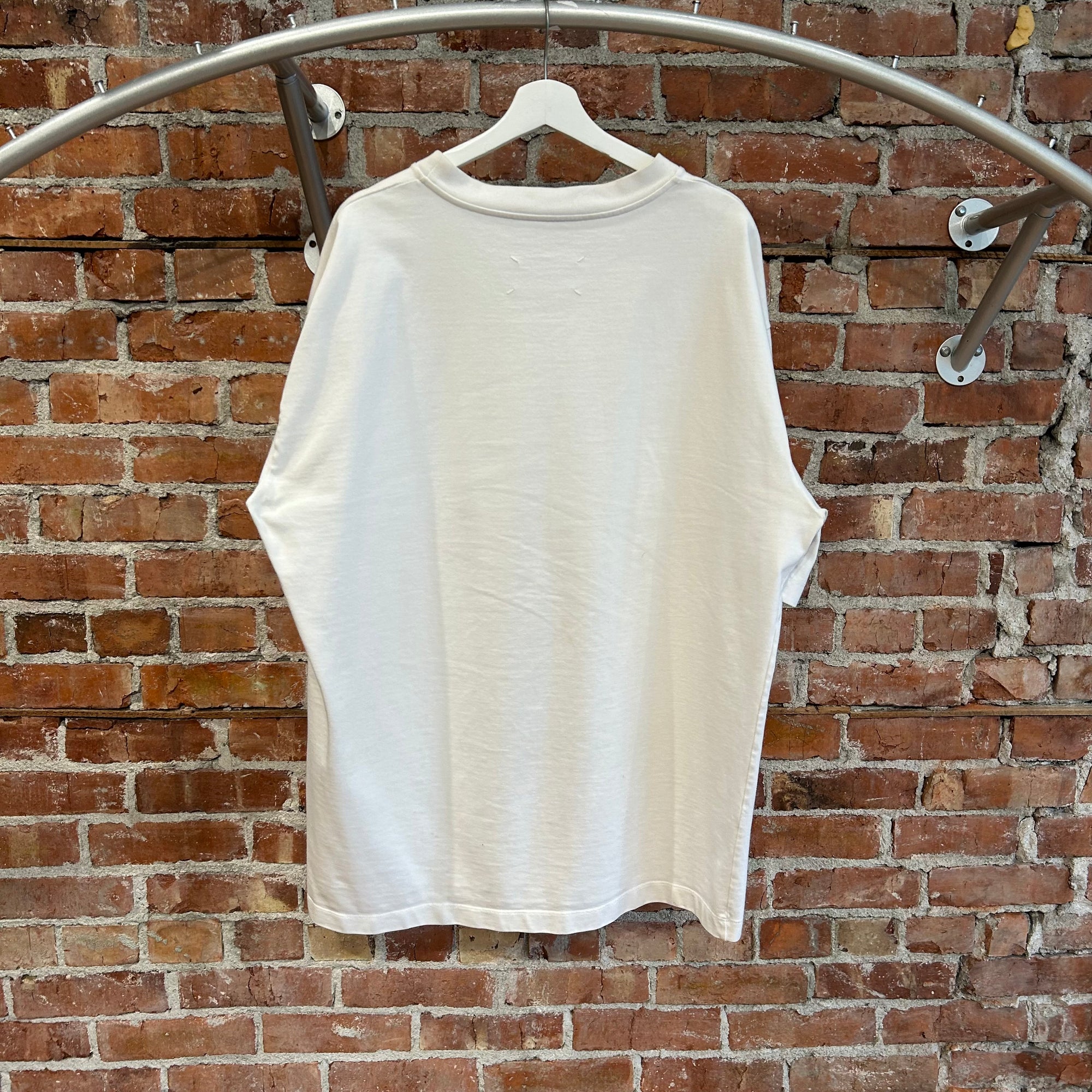MAISON MARGIELA ILLUSION PRINT TEE ‘WHITE’