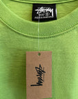 STUSSY CLASSIC LOGO TEE ‘NEON GREEN’