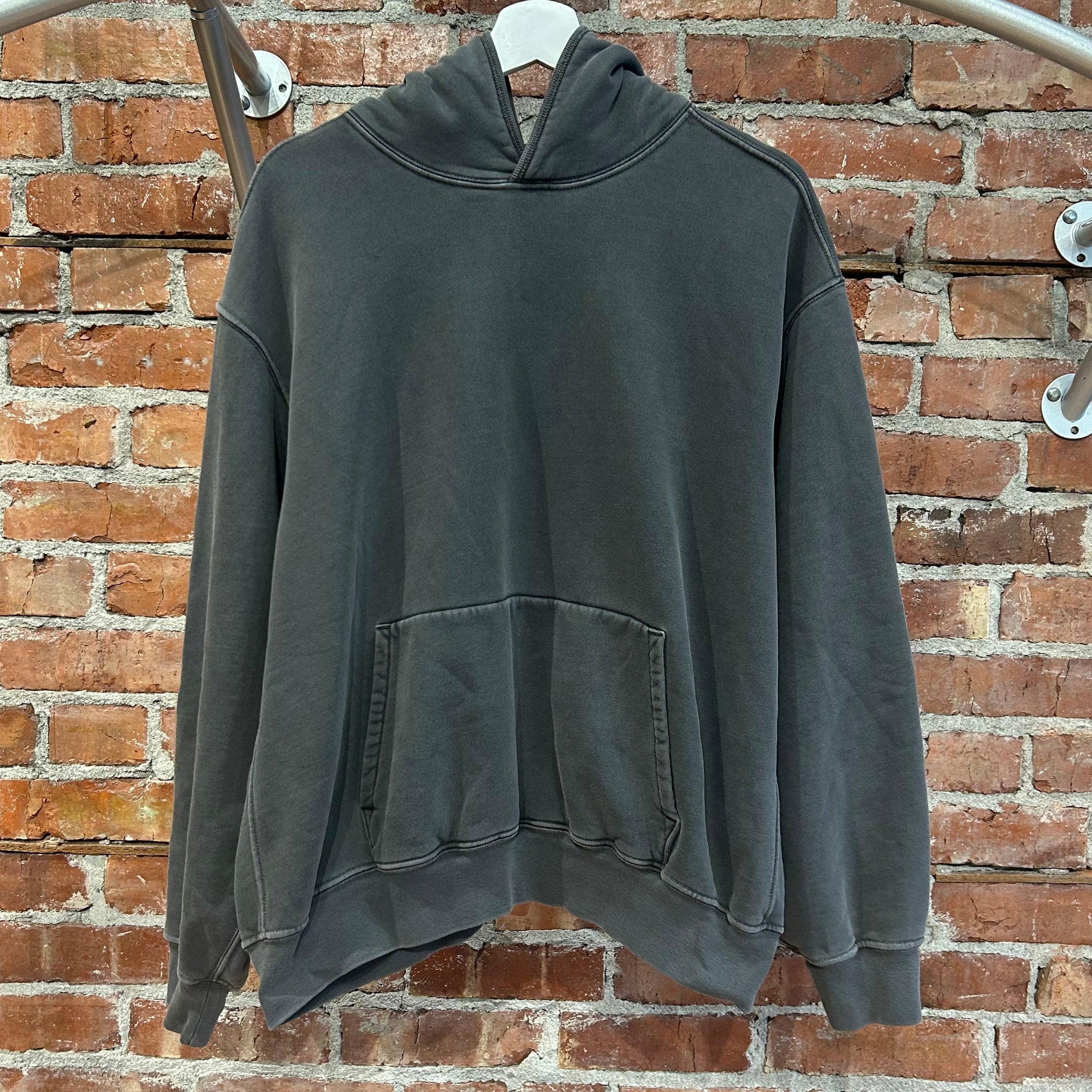LADY WHITE CO. MINI HOODIE ‘WASHED GRAY’