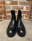 AMIRI BACKZIP ANKLE BOOTS ‘BLACK’
