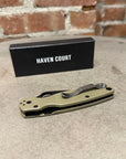 HAVEN COURT TG FOLDING KNIFE V2 ‘OLIVE’