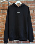 VETEMENTS LIMITED EDITION CARETAG LOGO HOODIE ‘BLACK’