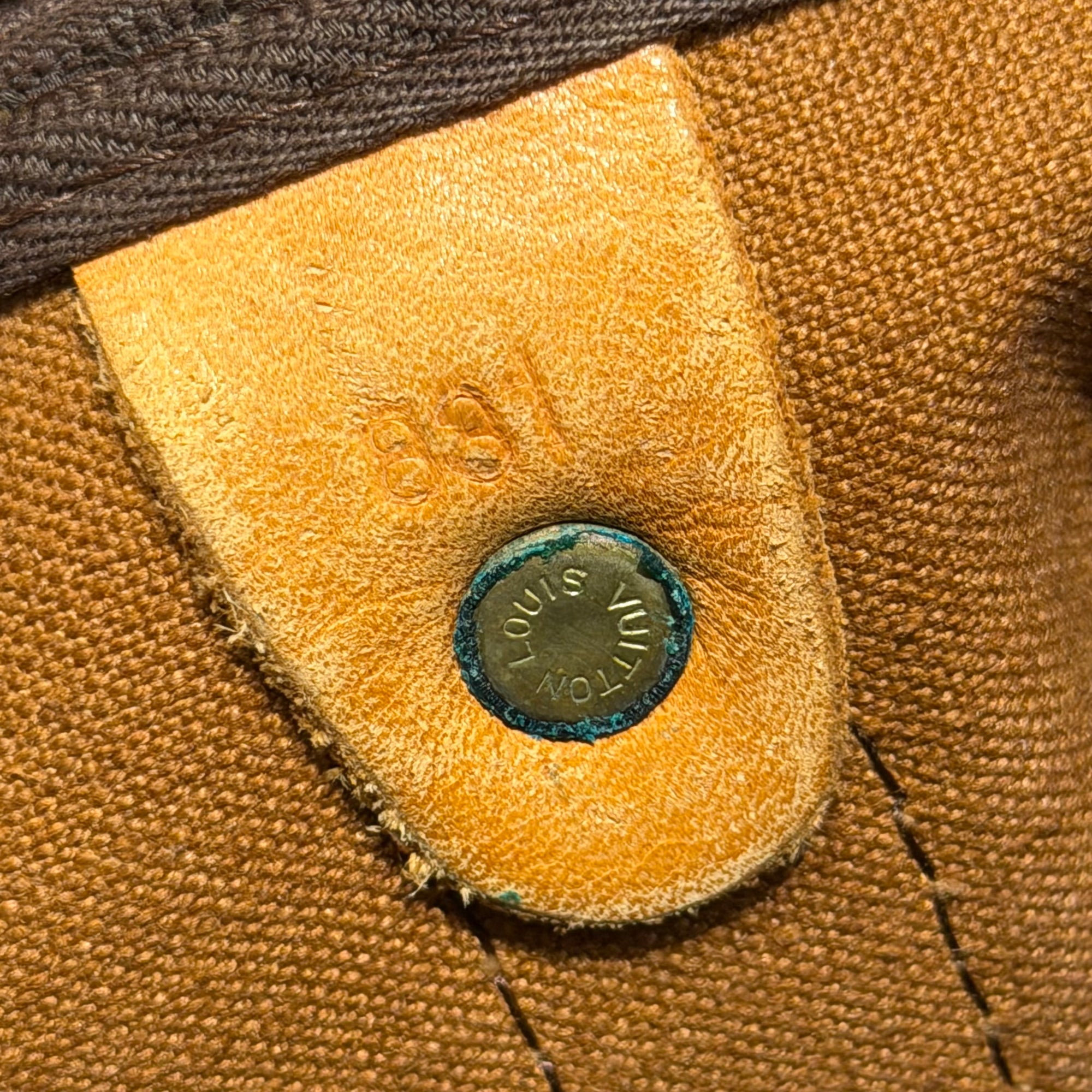 LOUIS VUITTON MONOGRAM KEEPALL 50 'BROWN'