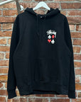 STUSSY CARD SUITS HOODIE ‘BLACK’