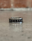 CHROME HEARTS MINI PLUS BAND RING ‘SILVER’