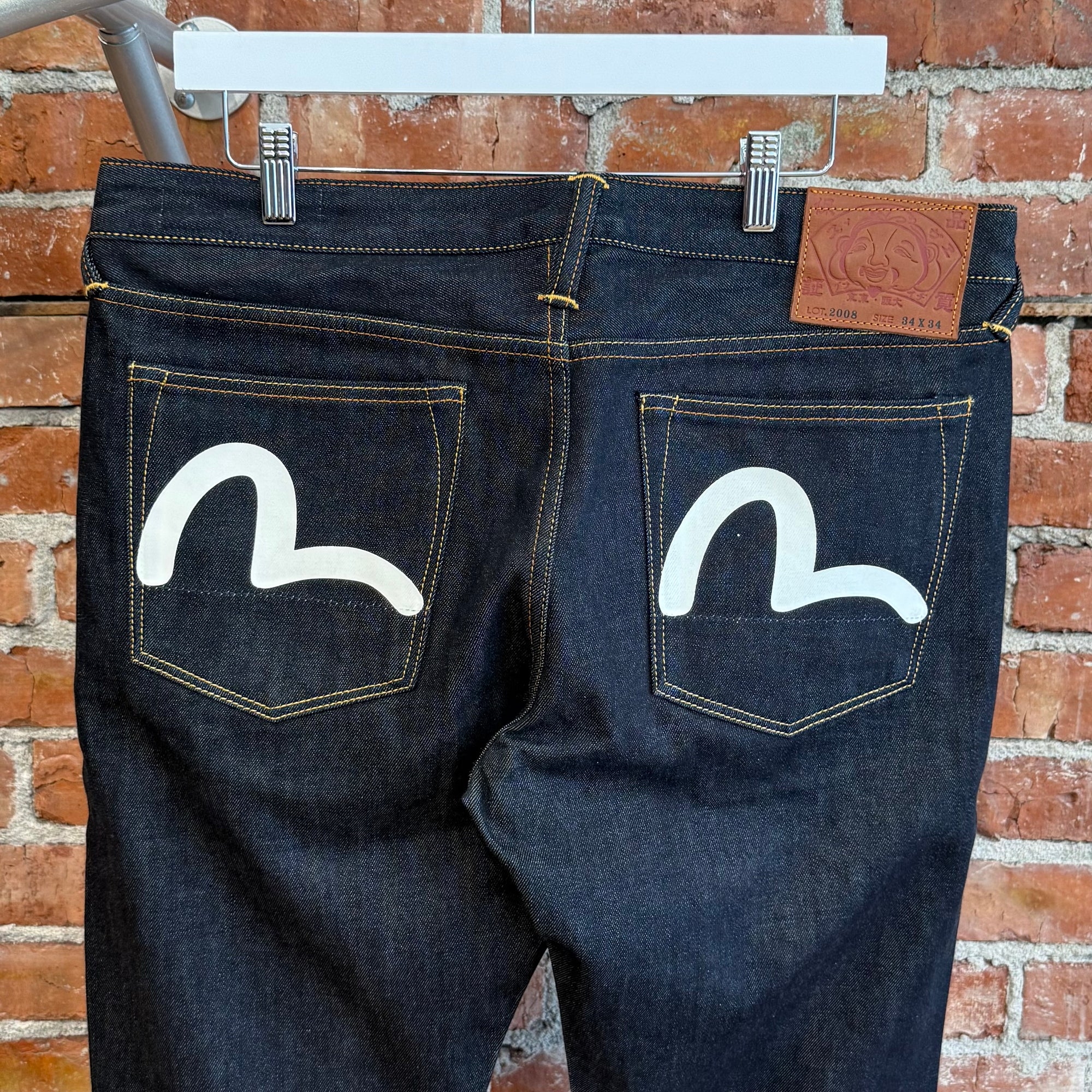 EVISU LOT 2008 CLASSIC GULL DENIM 