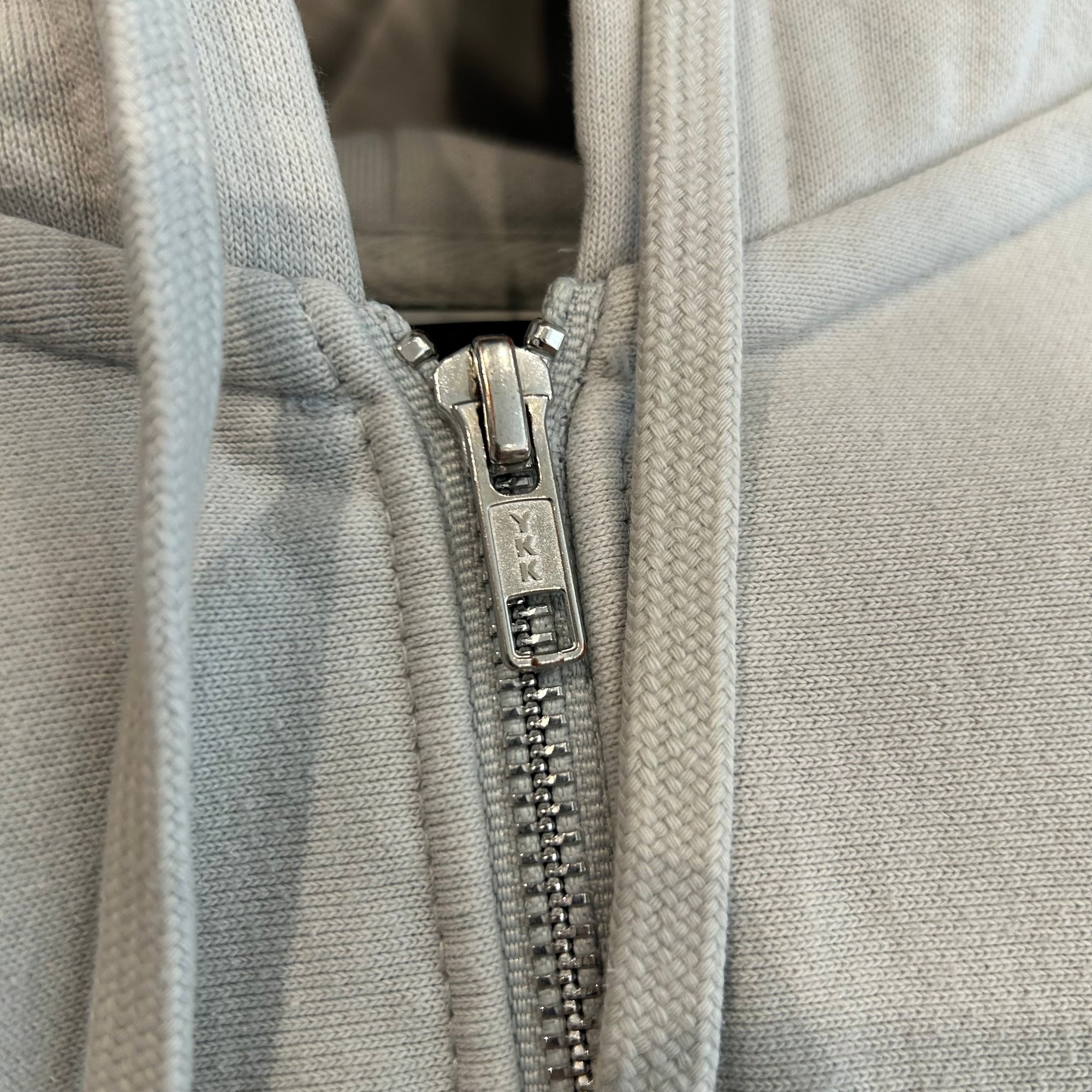 STUSSY CROWN LOGO ZIP HOODIE ‘CLOUD’