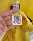 PALY HOLLYWOOD SS26 EZ RIDERS RINGER TEE ‘BLACK/YELLOW’