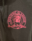 HYSTERIC GLAMOUR "HYSTERIC FEVER" HOODIE ‘BLACK’