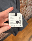 A-COLD-WALL RUGBY KNIT POLO LONGLSEEVE ‘GREY’